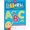 Książeczka z naklejkami Literki przedszkolaka