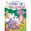 Popatrz i pokoloruj. Dinozaury