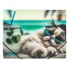 Teczka A4 PP na gumkę z nadrukiem Chillout Cat