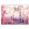 Koperta A4 PP z nadrukiem zip Take Me To Paris