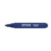 Marker permanentny ścięty 1-5mm niebieski (12szt)