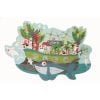 Puzzle 40 konturowe Arka