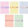Brulion B5/96K kratka Floral (5szt) OXFORD