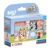 Klocki 6 elementów Bluey