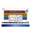 Flamastry metaliczne Color Sheen 12szt