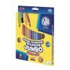 Kredki ołówkowe trójkątne Jumbo 18 kol ASTRA
