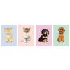 Zeszyt A5/16K kolorowa trzylinia Puppy Sign(20szt)