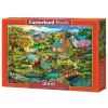 Puzzle 2000 Idyllic House with Horses CASTOR