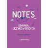Notes do nauki języków obcych fioletowy