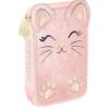 Piórnik poj z wyp Astrabag Fluffy Kitty ASTRA