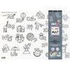 Mata transparentna Alfabet Funny Mat STRIGO
