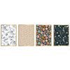 Zeszyt A5/60K linia Metallic Floral (10szt)