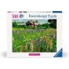 Puzzle 500 Łąka w Szwecji