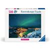 Puzzle 500 Zorza Polarna nad Bergsfjord