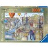 Puzzle 1000 Wokół Wysp Brytyjskich