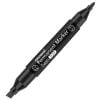 Marker per. dwustronny Twin czarny (12szt) MONAMI