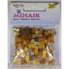 Mozaika kamyczki brokatowe 5x5mm brązowy