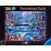 Puzzle 500 świecące - Magiczny świat