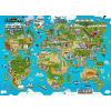 Puzzle 1000 8-BIT Mapa Świata