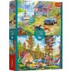Puzzle 2x500 Letni relaks TREFL