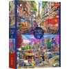 Puzzle 2x500 Europejskie stolice TREFL