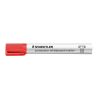 Marker Lumocolor czerwony (10szt) STAEDTLER