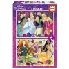Puzzle 2x48 Księżniczki z bajek Disneya