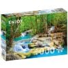 Puzzle 1000 Wodospady Erawan, Tajlandia