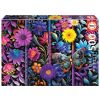 Puzzle 500 Kwiaty i motyl G3
