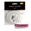 Drut stalowy 0.3mm duża szpula 100mb j.różowy