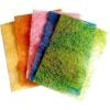Sizal brokatowy 22x33cm 5szt mix pastelowe