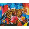 Diamentowa mozaika - Jasny lampart 40x50cm
