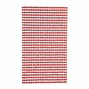 Kryształki samoprzylepne Red 3mm 806szt