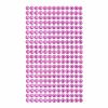 Kryształki samoprzylepne pink 6mm 260szt