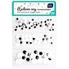 Oczy ruchome samoprzylepne 100szt