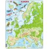 Układanka mapa fizyczna Europa