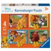 Puzzle 4w1 Król Lew