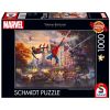 Puzzle PQ 1000 Thomas Kinkade Spider-Man i Przyjac