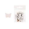 Dekoracja drewniana 24szt Motyl średni