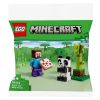 LEGO(R) MINECRAFT 30672 Steve i mala panda