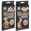 Puzzle drewniane 3D 2w1