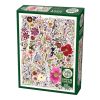 Puzzle 1000 Prasowane kwiaty: Wiosna G3