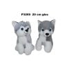 Pies husky z głosem 20cm MIX