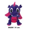 Smok "Kraków" fiolet róż 31cm