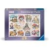 Puzzle 1000 Kalendarz Szalonych Kotów