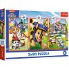 Puzzle 3x80 Psia zgraja TREFL
