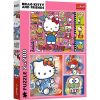 Puzzle 2x200 Hello Kitty i przyjaciele TREFL