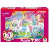 Puzzle 200 Magiczna kraina + figurka G3