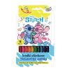 Kredki ołówkowe trójkątne Jumbo 12 kolorów Stitch