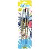 Pędzelki z naturalnego włosia 5szt Stitch
